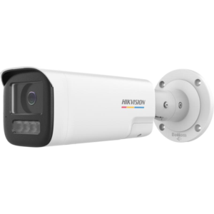 Camera de supraveghere IP Bullet 4MP Hikvision DS-2CD1B47G2H- LIUF/SL(2.8MM), lentila fixa 2.8mm, iluminare min: Color: 0.001 Lux @ (F1.0, AGC ON),0 Lux cu lumina alba, IR 50m, microfon incorporat, difuzor incorporat, slot card de memorie: microSD/microSDHC/microSDXC maxim 512GB, alarma la