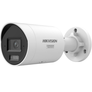 Camera de supraveghere IP Bullet 8MP Hikvision DS-2CD2087G3- LI2UY(2.8MM), lentila fixa 2.8mm, iluminare min: Color: 0.0005 Lux @ (F1.0, AGC ON),0 Lux cu lumina alba: 40m, IR 40m, microfon incorporat, slot card de memorie: microSD/microSDHC/microSDXC maxim 512GB, alarma la evenimente: Motion
