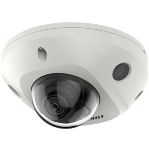 Camera de supraveghere IP Mini Dome 4MP Hikvision DS-2CD2543G2- LIS2U(2.8MM), lentila fixa 2.8mm, iluminare min: Color: 0.005 Lux @ (F1.6, AGC ON),0 Lux cu IR 30m, microfon dual incorporat, interfata audio: 1/1, alarma: 1/1, slot card de memorie: microSD/microSDHC/microSDXC maxim 512GB, alarma la