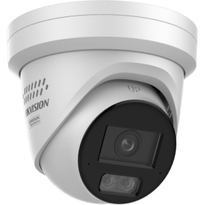 Camera de supraveghere IP Turret 8MP Smart Hybrid Light with ColorVu Hikvision DS-2CD2387G3-LIS2UY/SL(2.8MM), lentila fixa 2.8mm, iluminare min: Color: 0.0008 Lux @ (F1.0, AGC ON),0 Lux cu IR 30m, microfon incorporat, difuzor incorporat, interfata audio: 1/1, alarma: 1/1, slot card de memorie