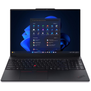 Laptop ThinkPad E16 Gen 3 (AMD); 16" WUXGA (1920x1200) IPS 300nits Anti- glare, 45% NTSC; AMD Ryzen&trade; 7 250 (8C / 16T, 3.3 / 5.1GHz, 8MB L2 / 16MB L3); Video Integrated AMD Radeon&trade; 780M Graphics; RAM 2x 16GB SODIMM DDR5-5600; 1TB SSD M.2 2242 PCIe&reg; 4.0x4 NVMe&reg; Opal 2.0, Optical: no ODD; No Card