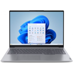Laptop ThinkBook 16 G7 ARP; 16" WUXGA (1920x1200) IPS 300nits Anti- glare, 45% NTSC; AMD Ryzen&trade; 5 7535HS (6C / 12T, 3.3 / 4.55GHz, 3MB L2 / 16MB L3); Video Integrated AMD Radeon&trade; 660M Graphics; RAM 1x 16GB SODIMM DDR5-4800; 512GB SSD M.2 2242 PCIe&reg; 4.0x4 NVMe&reg;, Optical: no ODD; SD Card Reader