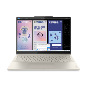 Laptop Lenovo Yoga 7 2-in-1 14ILL10, 14" WUXGA (1920x1200) OLED 600nits (peak) / 400nits (typical) Glossy / Anti-fingerprint, 100% DCI-P3, 60Hz, Dolby Vision&reg;, T&Uuml;V Low Blue Light, DisplayHDR&trade; True Black 500, Glass, Touch, Intel Core&trade; Ultra 7 256V, 8C (4P + 4LPE) / 8T, Max Turbo up to 4.8GHz, 12MB