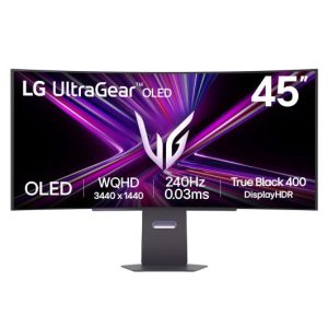 Monitor Gaming LG 45GX900A-B, 44.5", 3440 x 1440 pixeli, Black, 2 ani Garantie