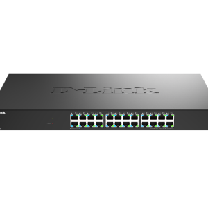 D-Link DMS-1024. Switch type: Unmanaged. Basic switching RJ-45 Ethernet ports type: 2.5G Ethernet (100/1000/2500), Basic switching RJ-45 Ethernet ports quantity: 24. MAC address table: 32000 entries, Switching capacity: 120 Gbit/s. Networking standards: IEEE 802.3, IEEE 802.3ab, IEEE 802.3az, IEEE