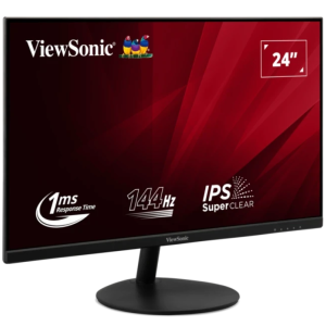 Monitor Gaming ViewSonic VA24E2-H, 23.8", 1920 x 1080 pixeli, Black, 2 ani Garantie