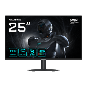 Monitor Gaming GIGABYTE G25F2A, 24.5", 1920 x 1080 pixeli, Black, 2 ani Garantie