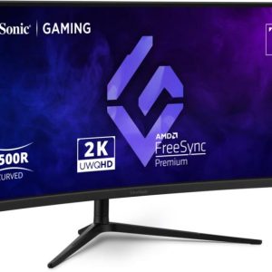 Monitor Gaming ViewSonic VX3418C-2K, 34", 3440 x 1440 pixeli, Black, 2 ani Garantie