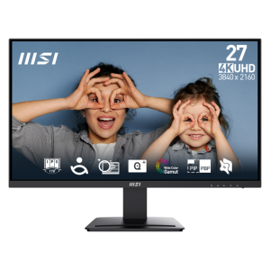 Monitor Consumer MSI PRO MP273U, 27", 3840 x 2160 pixeli, Black, 2 ani Garantie