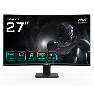 Monitor Gaming GIGABYTE GS27FC2, 27", 1920 x 1080 pixeli, Black, 2 ani Garantie