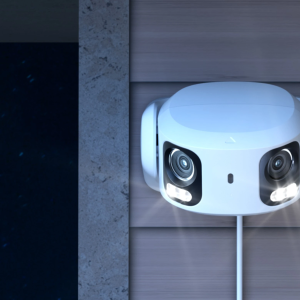 Camera de supraveghere Panoramic Reolink RP-PCT16MD; enzor:1/2.65" CMOS Sensor Rezolutie video: 16 Megapixeli(7680x2160 pixeli) Cadre/secunda:30 FPS Lentila fixa: 2.8mm - Panaromic 180&deg; Dual Lens Unghi de vizualizare: orizontal:  180&deg;/ vertical: 53.8&deg; Distanta iluminator IR: 30m Microfon si difuzor