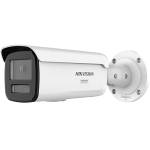 Camera de supraveghere IP Bullet 8MP Hikvision DS-2CD2T87G3-LIY(4MM), lentila fixa 4mm, iluminare min: Color: 0.0005 Lux @ (F1.0, AGC ON),0 Lux  cu lumina alba: 60m, IR: 60m, slot card de memorie: microSD/microSDHC/microSDXC maxim 512GB, alarma la evenimente: Motion detection (support alarm
