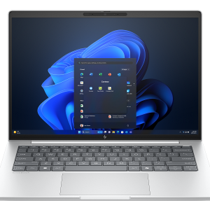 Laptop HP EliteBook 8 G1i, 14.0 inch WUXGA (1920x1200) IPS Anti-Glare IR+ISP 300 nits, Intel Core U5-226V 8-Core (2.1GHz, up to 4.5GHz, 8MB)- 40 TOPS, video integrat Intel Graphics, RAM 16GB LPDDR5x 8533 MT/s, SSD 512GB PCIe NVMe, no ODD, Audio by Poly Studio, două difuzoare stereo cu amplificatoare