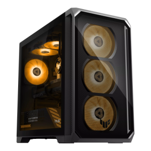 Desktop Gaming ASUS TUF Gaming T700 cu procesor AMD Ryzen 5 8400F pana la 4.7 GHz, 32 GB DDR5, 1TB SSD, RTX 5060, Fara OS, Gri, 3 ani Garantie