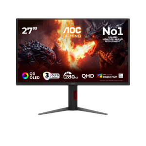 Monitor Gaming AOC Q27G4ZD, 26.5", 2560 x 1440 pixeli, Black, 3 ani Garantie