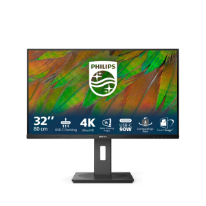 Monitor Commercial Philips 32B1U3900/00, 31.5", 3840 x 2160 pixeli, Black, 3 ani Garantie