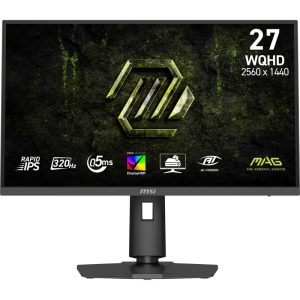 Monitor Gaming MSI MAG 274QPF X32, 27", 2560 x 1440 pixeli, Black, 2 ani Garantie