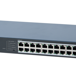 24-Port Gigabit Switch Hikvision DS-3E0524-E(C) 24 &times; 10/100/1000 Mbps RJ45 Port Easy Plug-and-Play Installation Rack-Mounting Rugged Metal Case