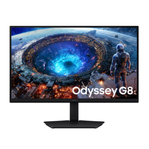 Monitor Samsung 27" LS27HG806EFXEN, Diagonal (inch): 27, Diagonal (cm): 68, Aspect ratio: 16:9, Panel: IPS, Resolution: 5120x2880/2560x1440, Refresh Rate: 180Hz/360Hz, Response time GtG: 1ms, Brightness (max): 350 cd/m&sup2;, Contrast (static) : 1000:1, Viewing angle: 178/178, Color Gamut Type: sRGB